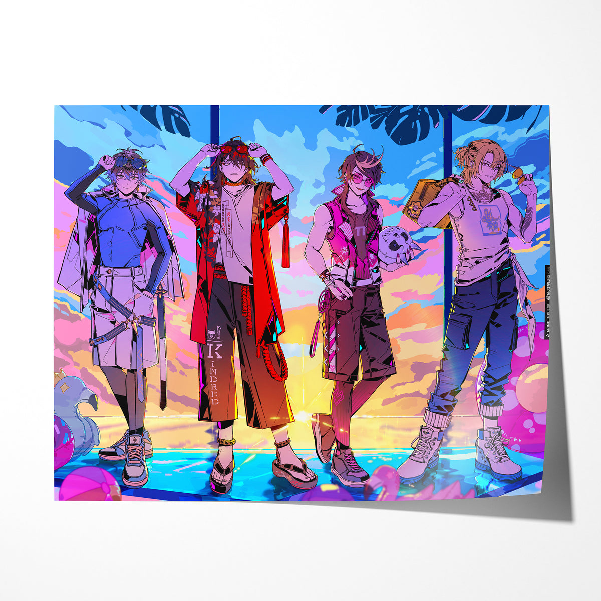 ANIME Impulse x NIJISANJI EN Block Party Banner - Luxiem
